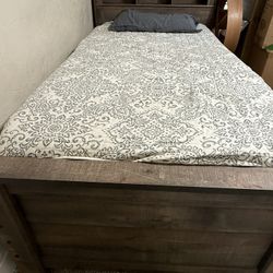 Twin Size bed Frames and Mattress 