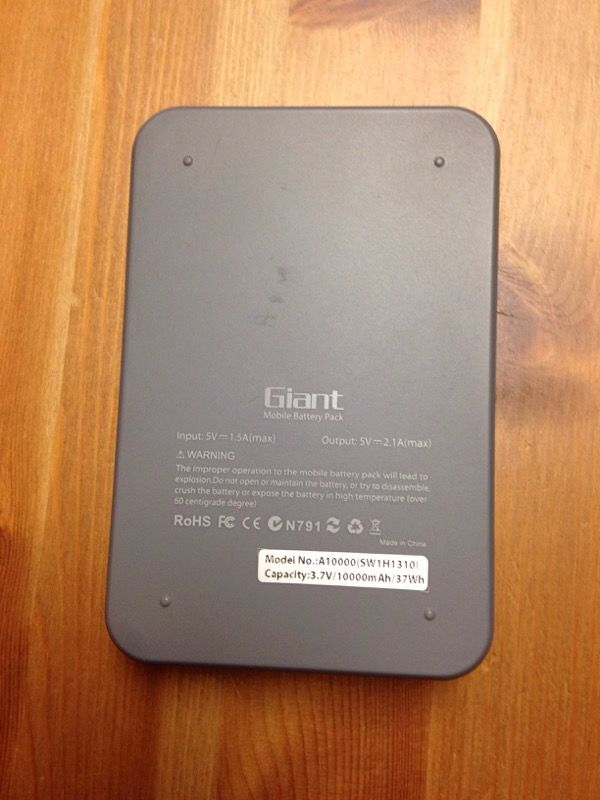 Noontec Giant Mobile Battery Pack 10,000mAh