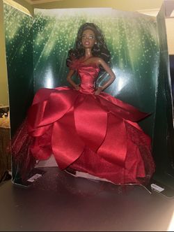 Mattel 2022 Holiday Barbie - African American Barbie 