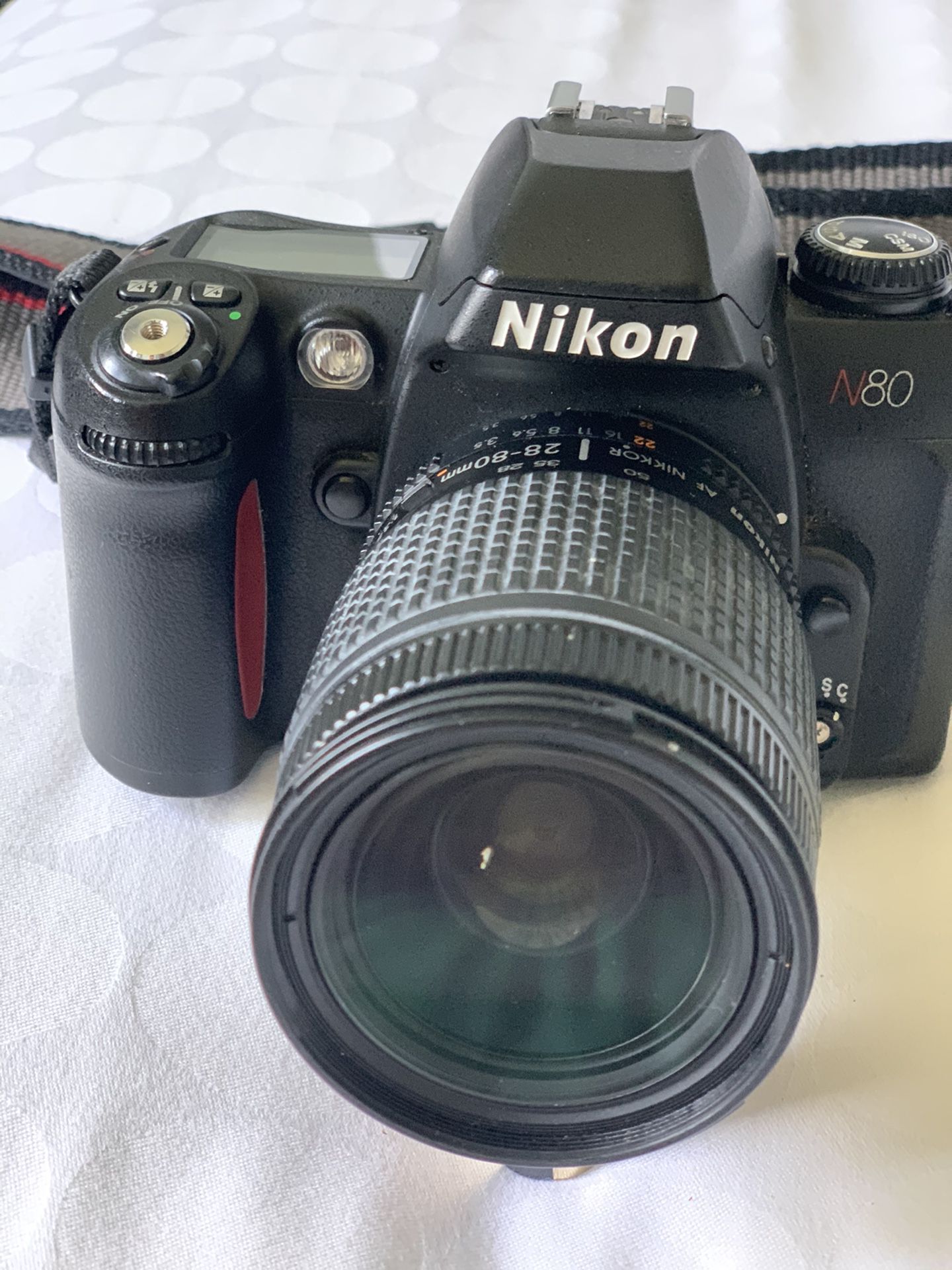 Nikon N80 vintage film camera