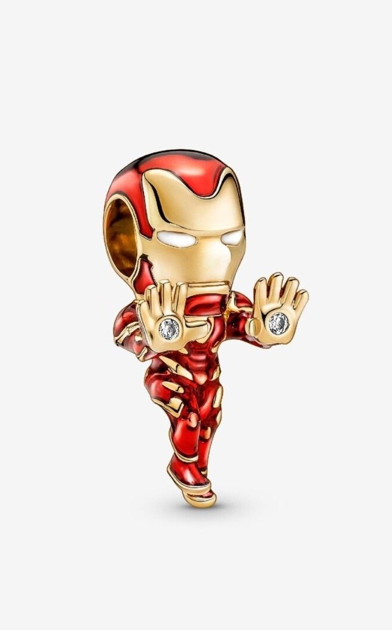 Marvel The Avengers Iron Man Charm
14k gold plating for Pandora bracelet