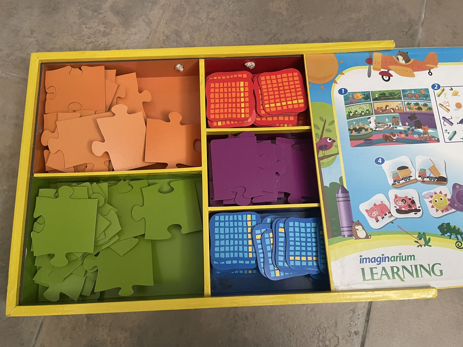 Imaginarium Learning 5 in 1 Puzzle for Sale in Garden City P NY
