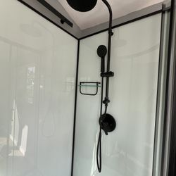 Corner shower