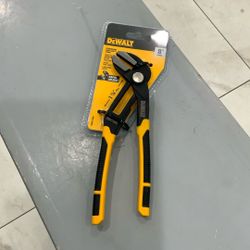 New DeWalt Straight Jaw Push Lock Pliers 8” 200mm 