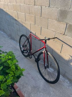 Red golden cycle fixie special color