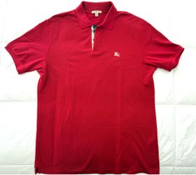 Authentic Burberry Men’s Polo (XL, barely worn)