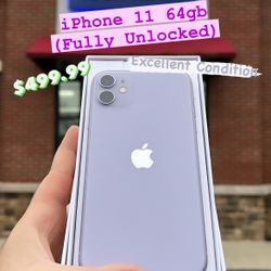 iPhone 11 64gb Purple (Fully Unlocked) *Excellent Condition*