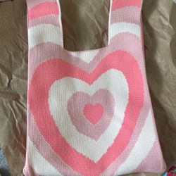 Pink Little Small Tote Bag Cute New 