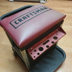 Craftsman Garage Glider Rolling Tool Chest Seat