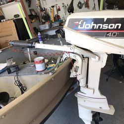 Johnson 4 hp Two Stroke Short Shaft