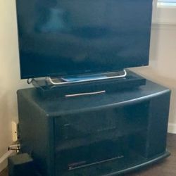 Tv Emergency Sale Must Go-Tv-Stand With  Storage. 