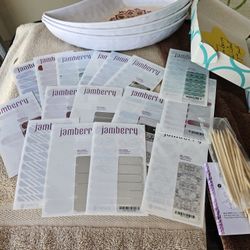 Jamberry Nail Decals X19 W Sticks And Instructions.  Selling All