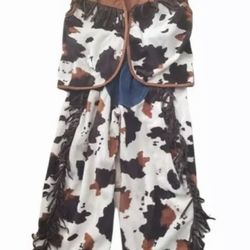 Kids Deluxe Cowboy Costume Set, Halloween Party Costume size 8