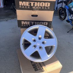 Five 17” Jeep Wrangler rims