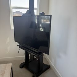 Restoration hardware TV easel 
