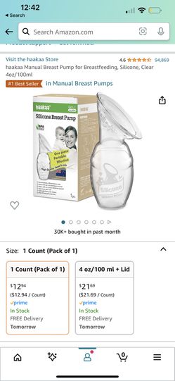 Haakaa Manual Breast Pump 