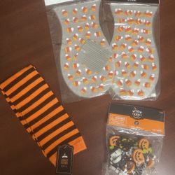 Halloween Bags, Socks & Erasers 