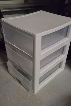 Storage organizer 3 draws,clean! 20h 17w 14L