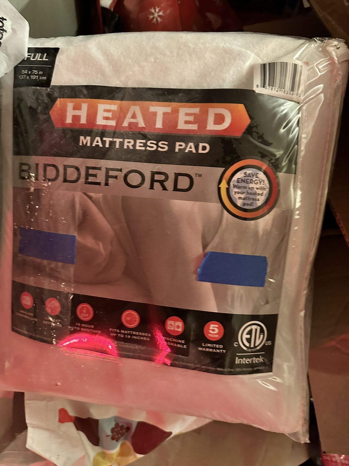Brand New Full Size Heated Mattress Pad
