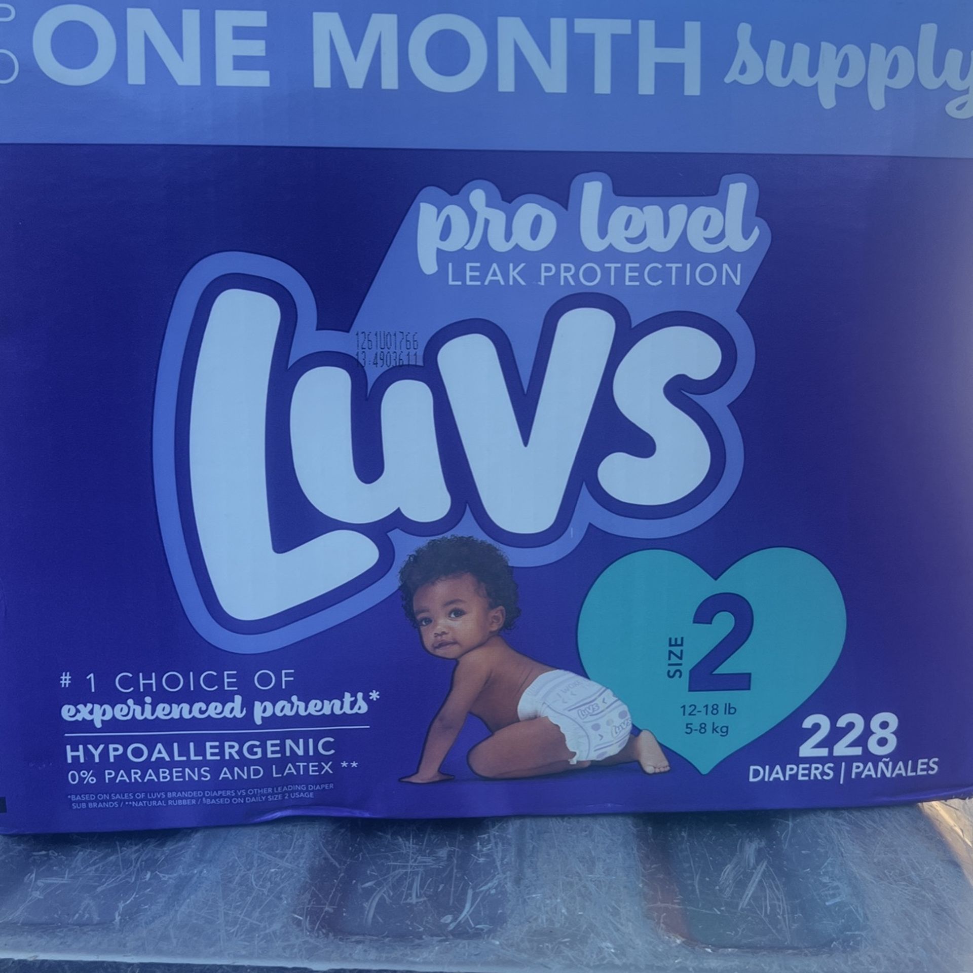 Size 2 Diapers Unopened 