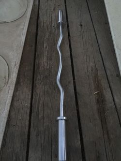 Olímpic curl bar 5 feet