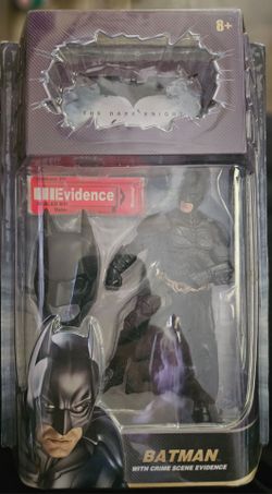 Batman The Dark Knight Action Figure with Crime Scene Evidence