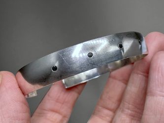 Vintage Sterling Silver Cuff Bracelet 