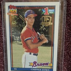 Chipper Jones Desert Shield 