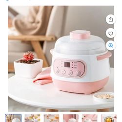 Mini Stew Pot Ceramic  For Health-preserving  Soup 