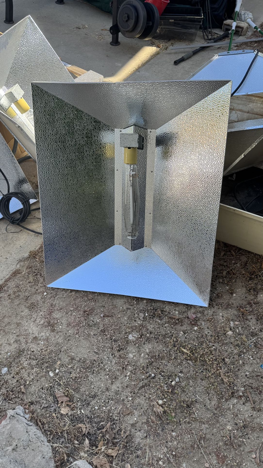 Grow lights, digital ballasts, fans, filters, timers, etc