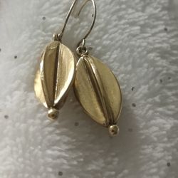 14k Gold Drop Earrings 