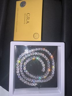 Moissanite Tennis Chain
