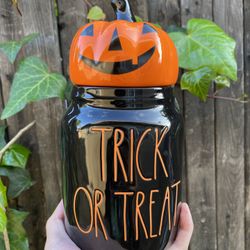 Rae Dunn Halloween Trick Or Treat Canister