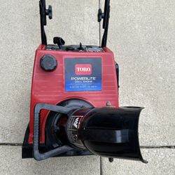 Toro Power lite Snow Blower 