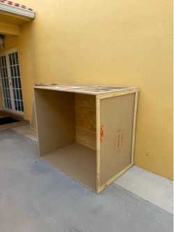 Wooden Box Crate
