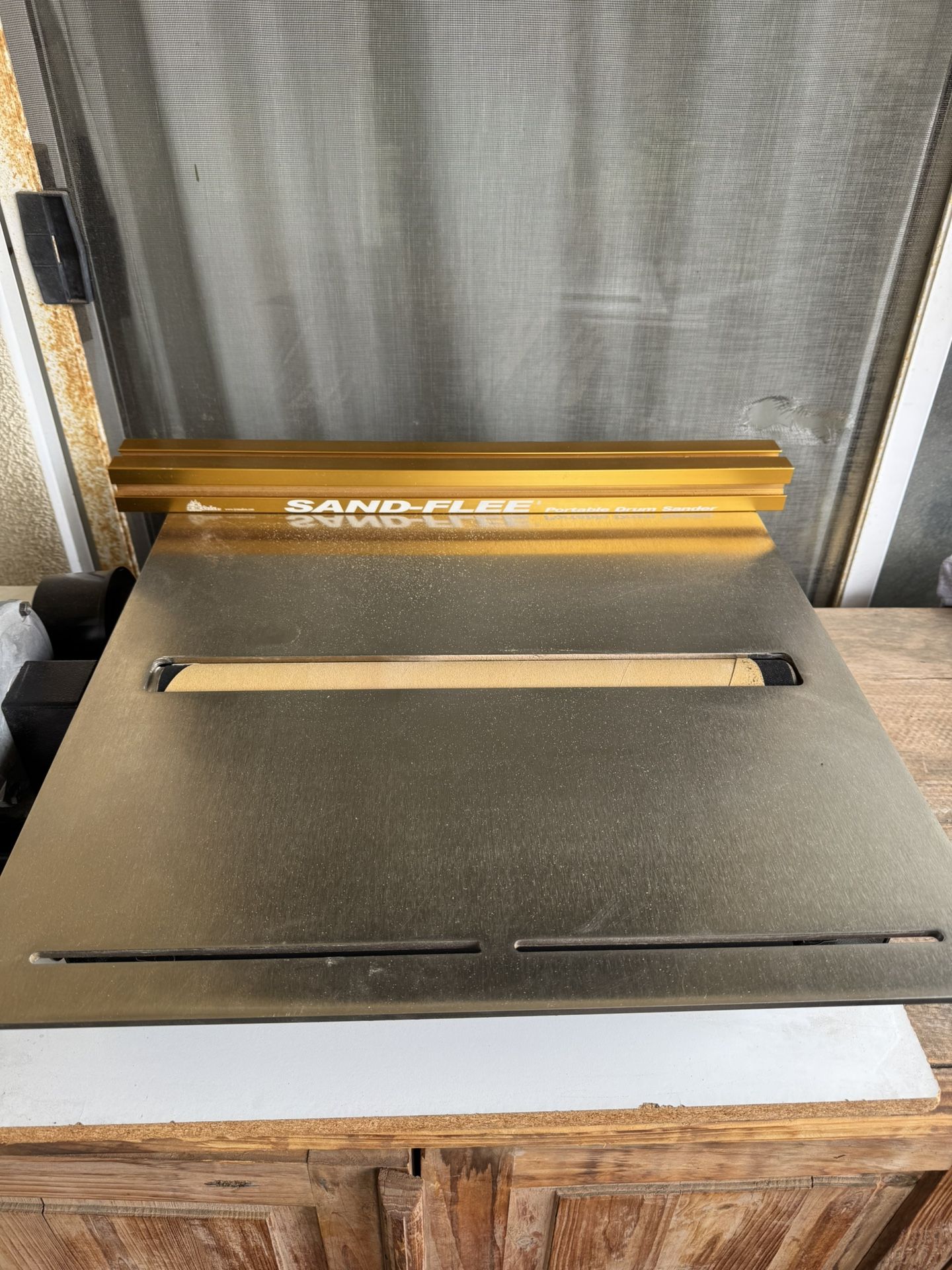 Sand-Flee Drum Sander In Excellent Working Condition