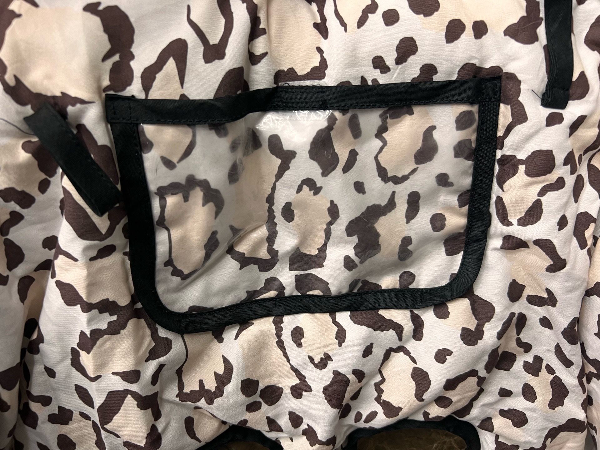 Leopard Shopping Cart/Highchair Cover