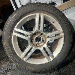 Audi 17” OEM Wheel With Michelin X-Ice Snow Tire 235/50R17