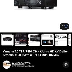 Yamaha TSR-7810 AV Receiver