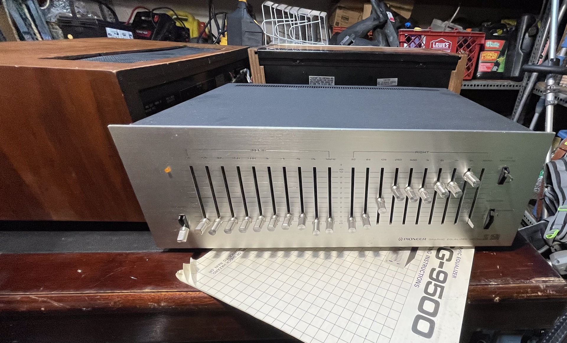 $$$$VINTAGE Pioneer quad stack amplifier equalizer and tape cassette player Aor Pioneer$$$