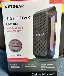 Netgear NightHawk CM1100 Cable Modem