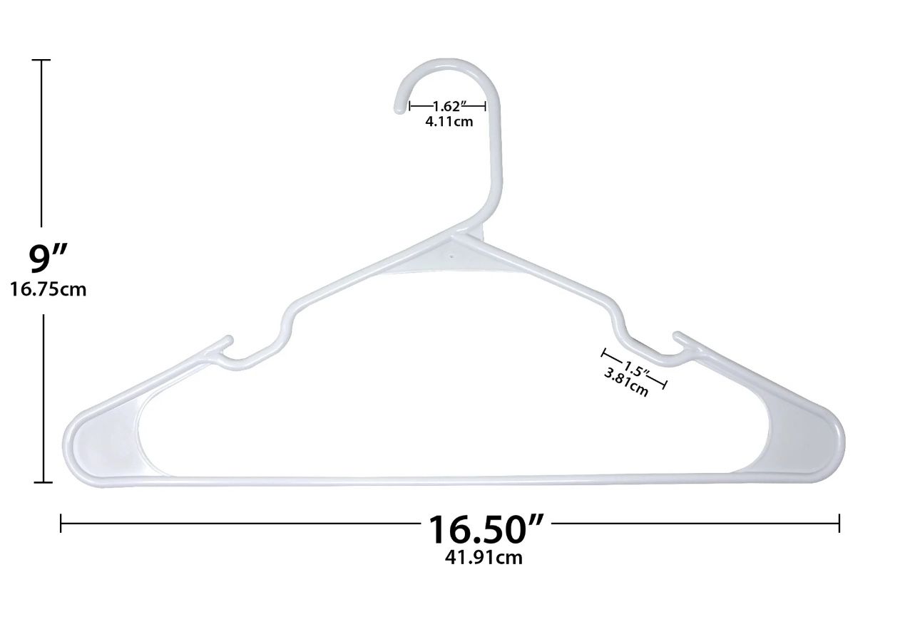 Mainstays 50 Plastic Hangers