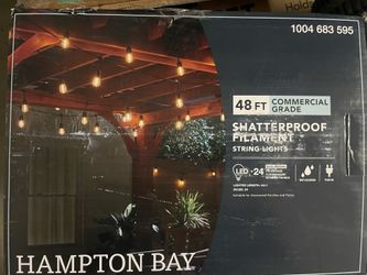 Straight lights 48ft comercial grade —> new