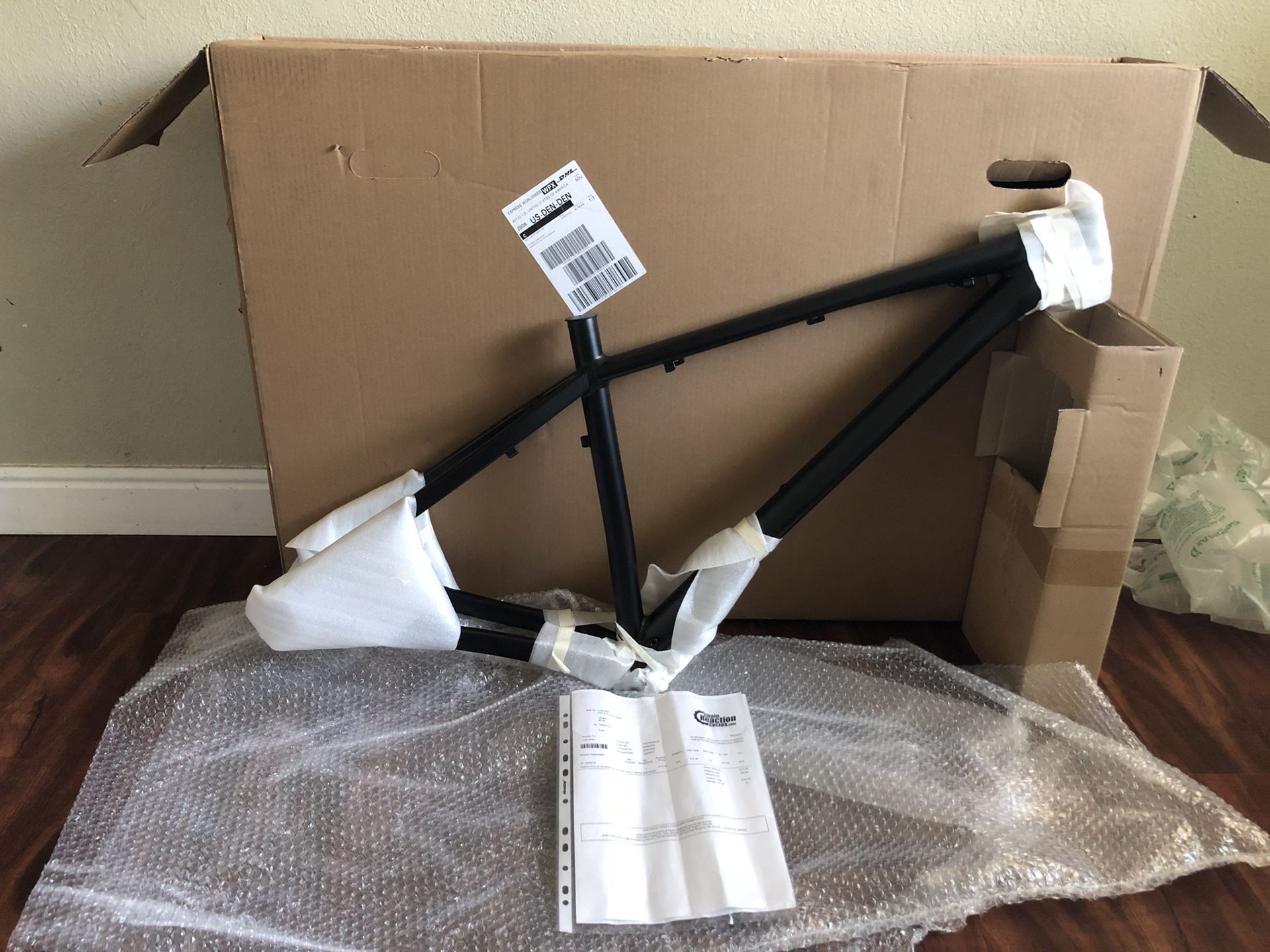 Brand-X HT-01 Hardtail Frame (aka “Vitus”). Brand New!
