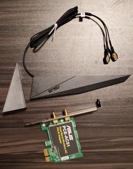 Asus PCs-AC51 WiFi Card + Antenna