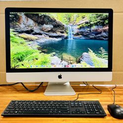 Apple Imac 27” 2019 5K 3.2 Ghz i5 16GB RAM 500GB SSD OS Ventura Radeon Pro 580x 8GB Graphics!!