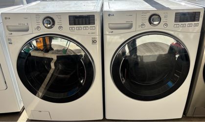 LG electric washer and dryer with free delivery