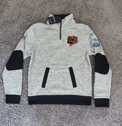 NWT Boston Bruins Fanatics 2023 NHL Winter Classic Authentic Pro Quarter-Zip Top