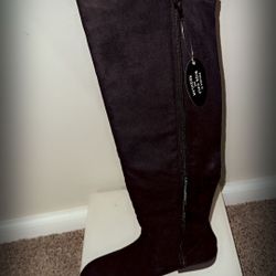 New Long Black Boots 