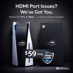 PS5/Xbox HDMI Port Repair